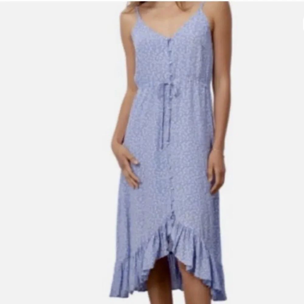 Rails Frida midi dress in the Sky Blue Daisies print size small